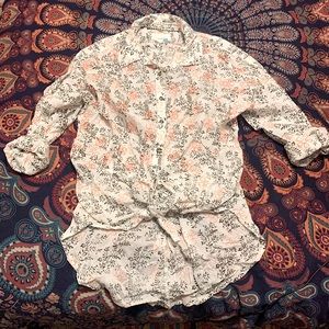 Anthropologie Plus Size Button-up